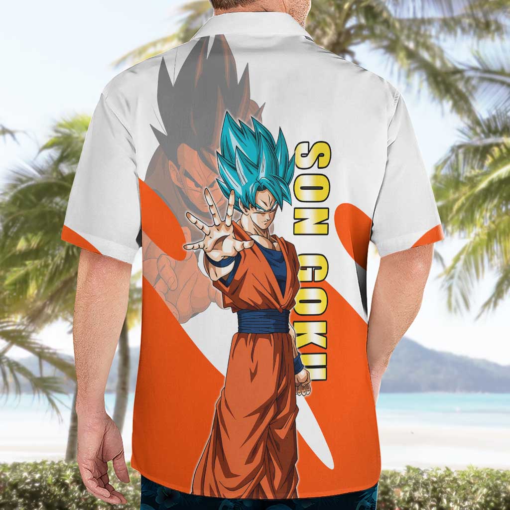 Son Goku Kamehameha Legend Hawaiian Shirt Iconic Anime Battle Style