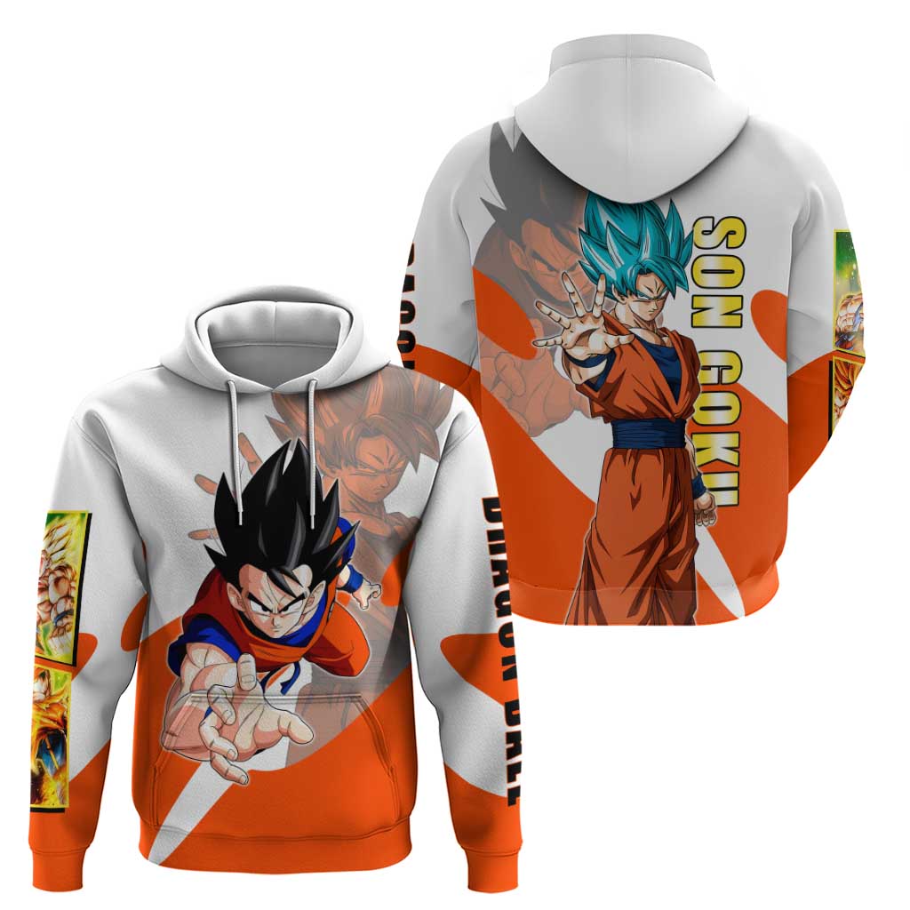 Son Goku Kamehameha Legend Hoodie Iconic Anime Battle Style