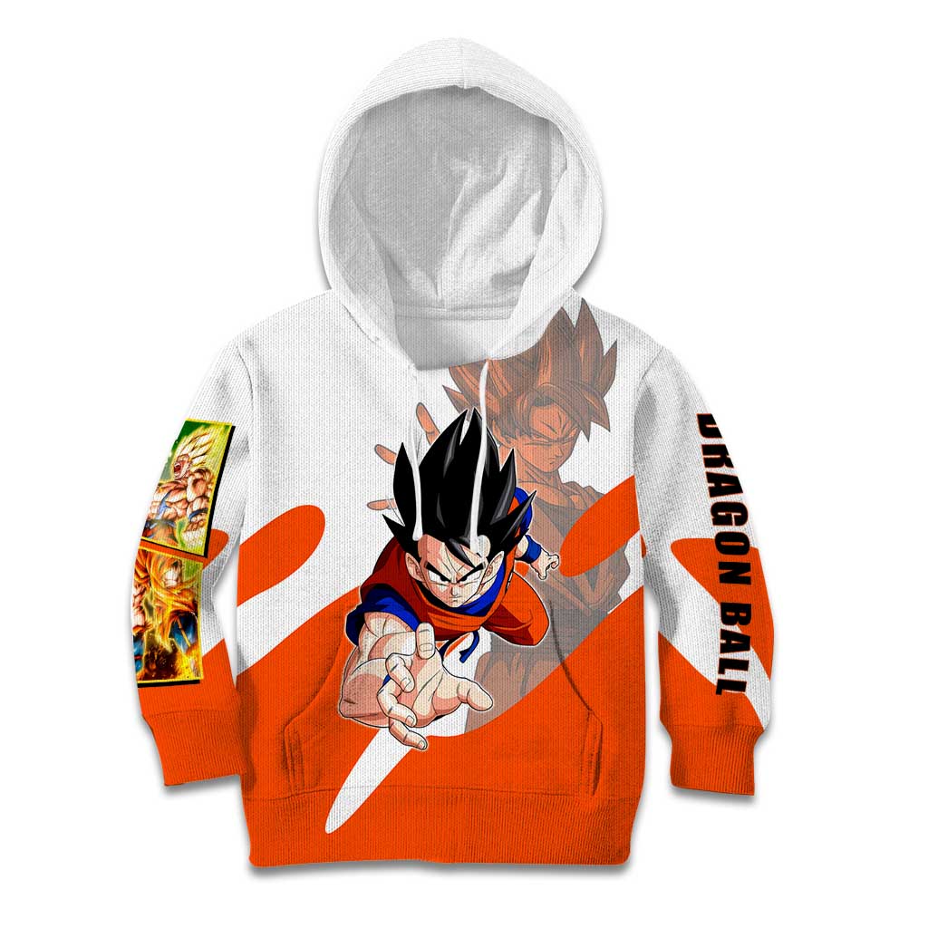 Son Goku Kamehameha Legend Kid Hoodie Iconic Anime Battle Style