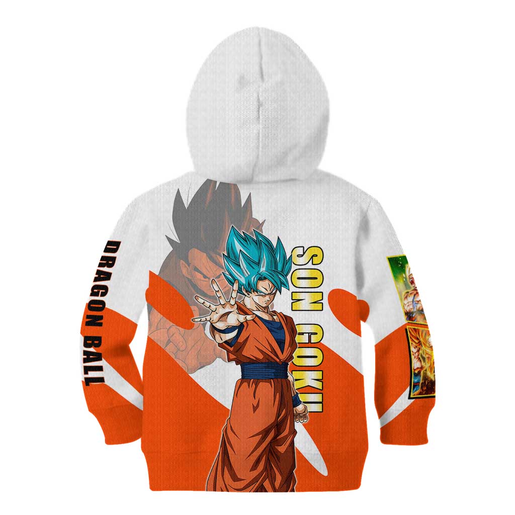 Son Goku Kamehameha Legend Kid Hoodie Iconic Anime Battle Style