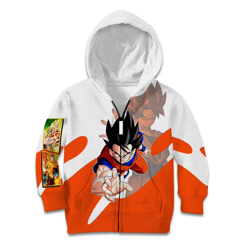 Son Goku Kamehameha Legend Kid Hoodie Iconic Anime Battle Style