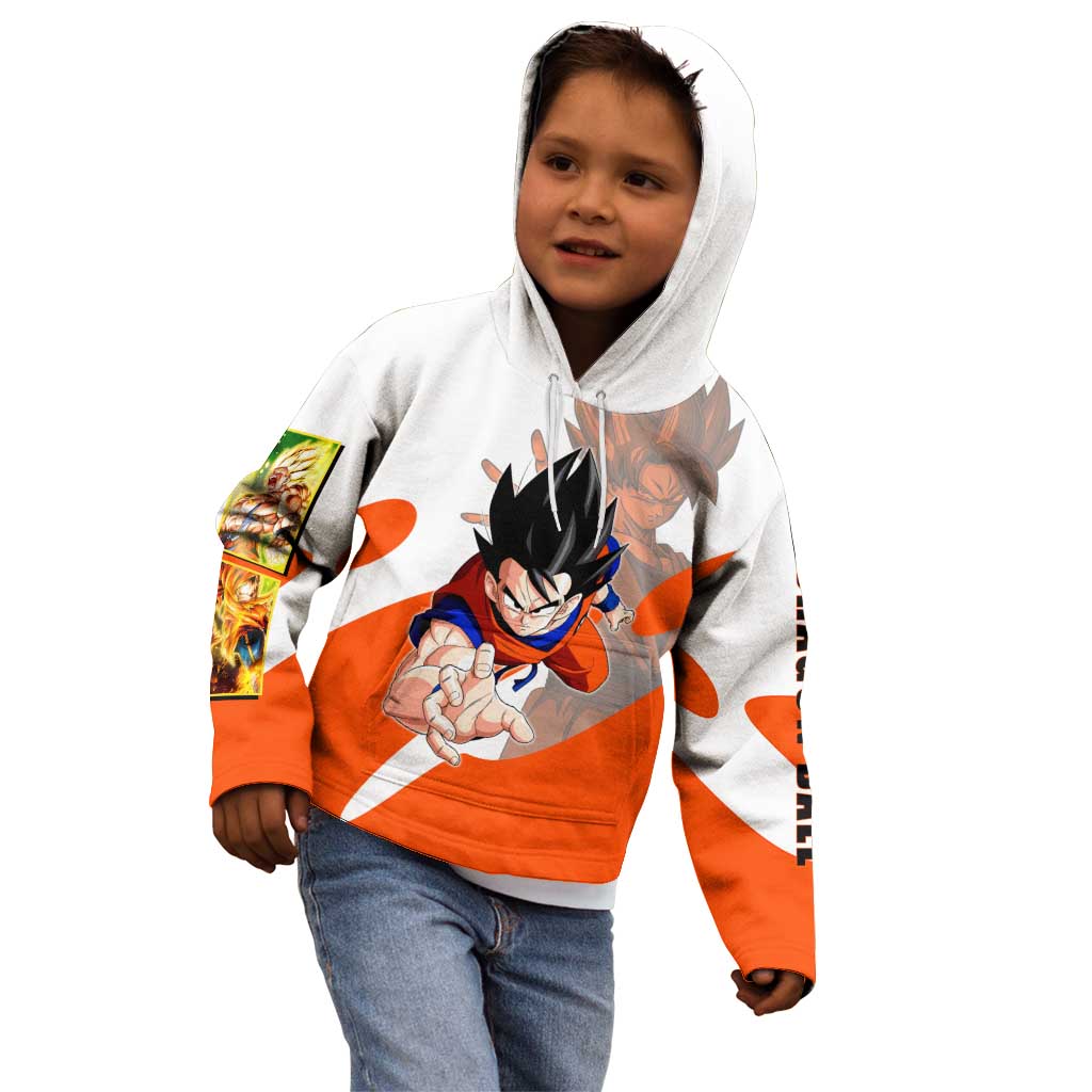 Son Goku Kamehameha Legend Kid Hoodie Iconic Anime Battle Style