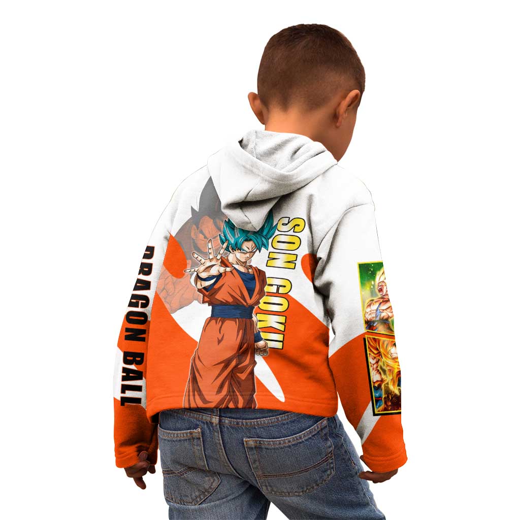 Son Goku Kamehameha Legend Kid Hoodie Iconic Anime Battle Style