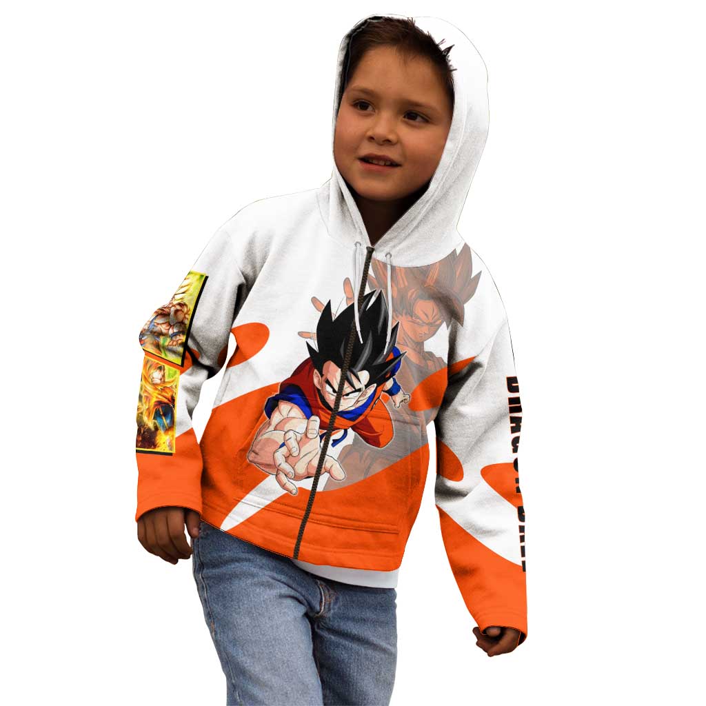 Son Goku Kamehameha Legend Kid Hoodie Iconic Anime Battle Style