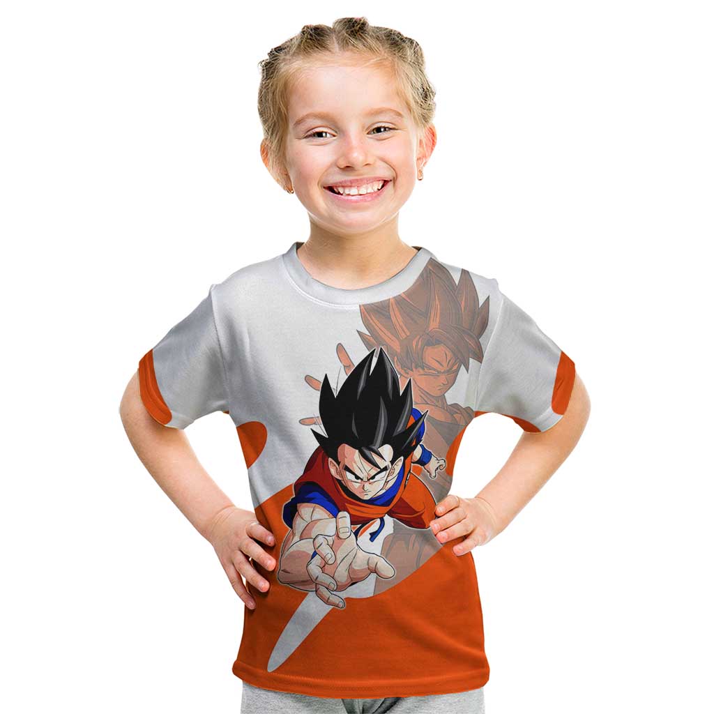 Son Goku Kamehameha Legend Kid T Shirt Iconic Anime Battle Style