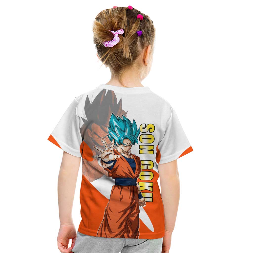 Son Goku Kamehameha Legend Kid T Shirt Iconic Anime Battle Style