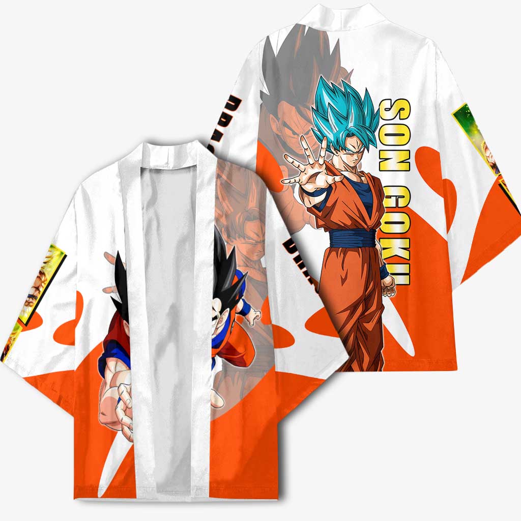 Son Goku Kamehameha Legend Kimono Iconic Anime Battle Style