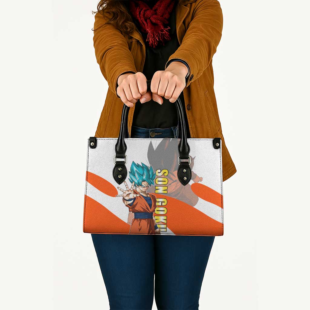 Son Goku Kamehameha Legend Leather Bag Iconic Anime Battle Style