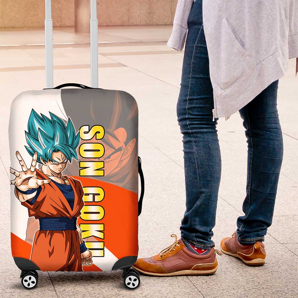 Son Goku Kamehameha Legend Luggage Cover Iconic Anime Battle Style