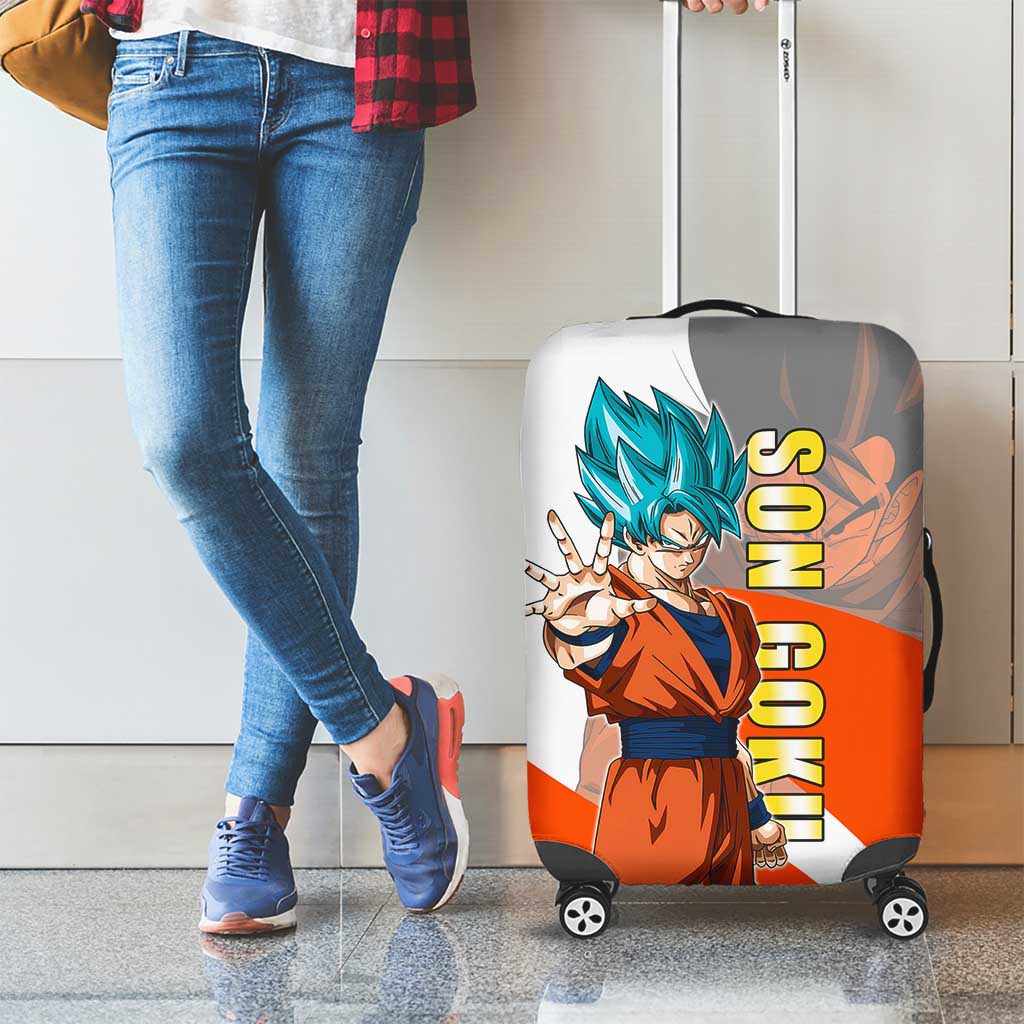 Son Goku Kamehameha Legend Luggage Cover Iconic Anime Battle Style