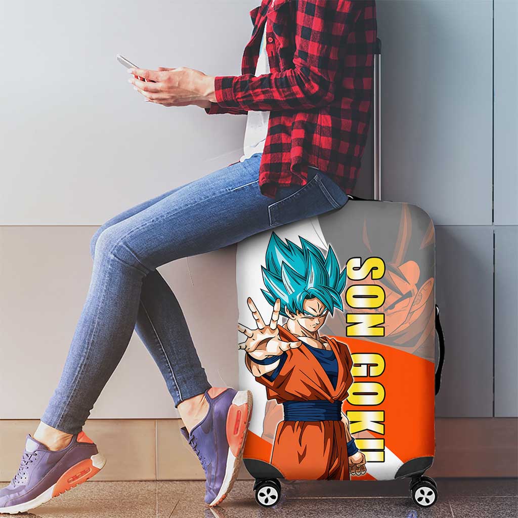 Son Goku Kamehameha Legend Luggage Cover Iconic Anime Battle Style