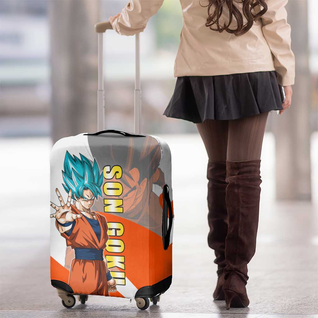 Son Goku Kamehameha Legend Luggage Cover Iconic Anime Battle Style