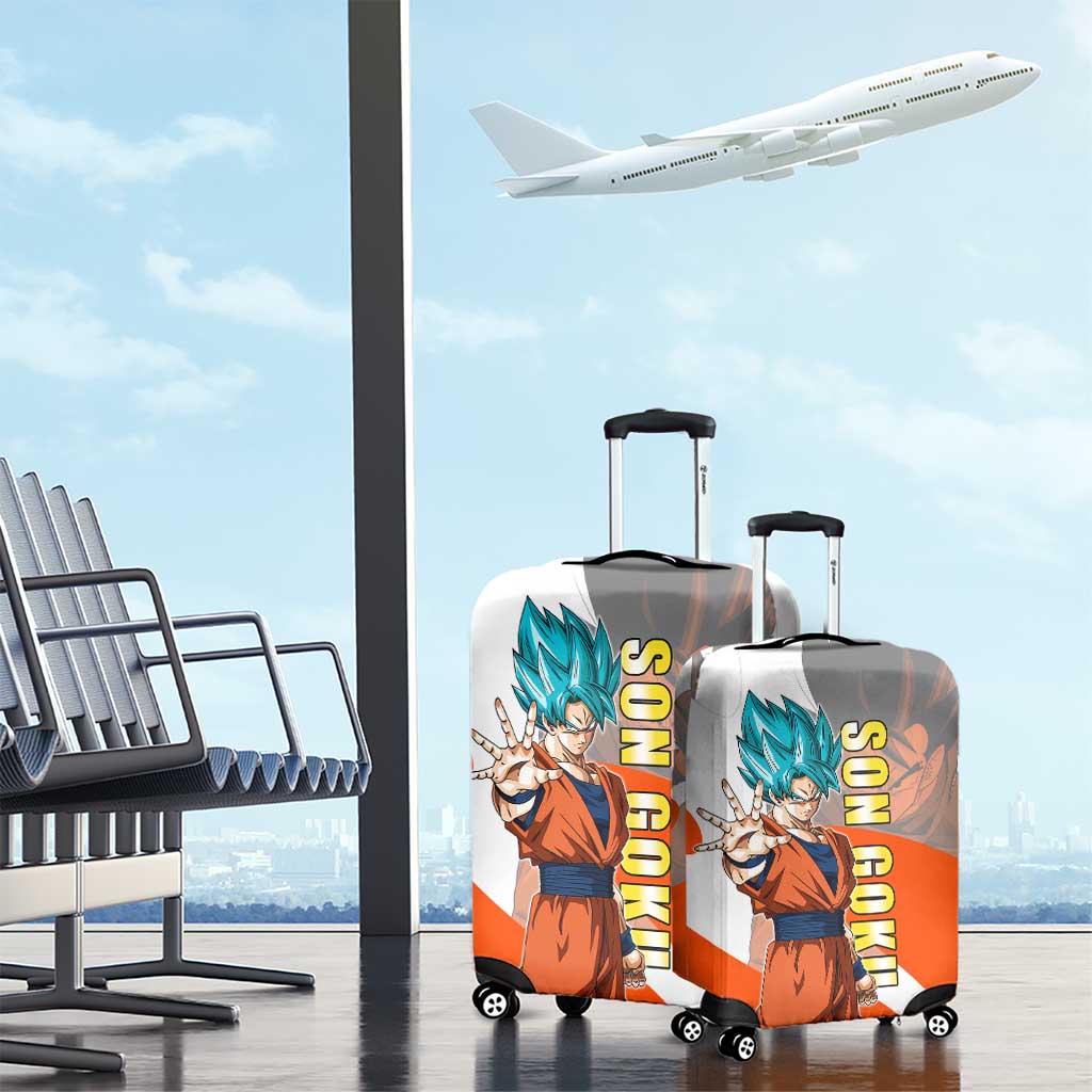 Son Goku Kamehameha Legend Luggage Cover Iconic Anime Battle Style