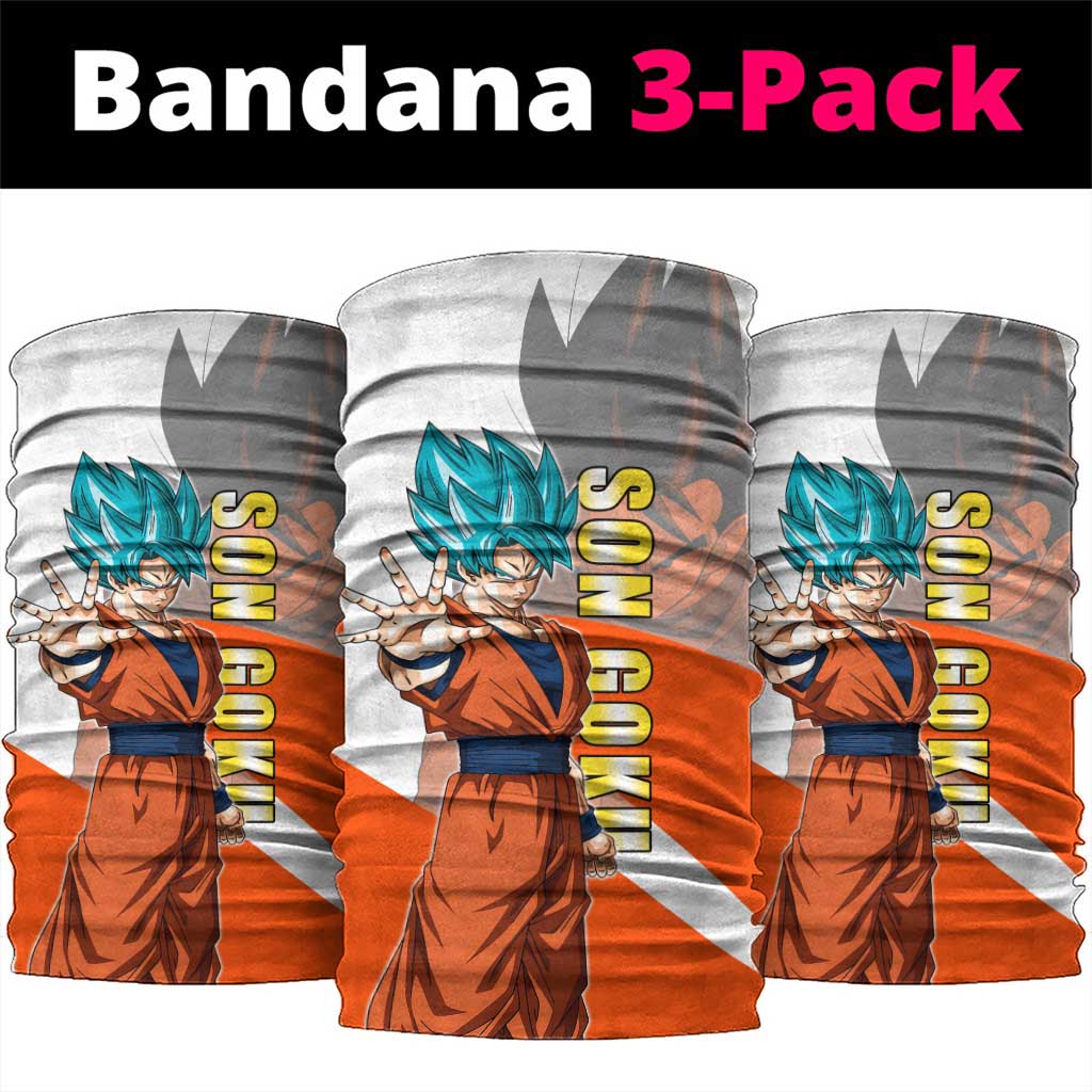 Son Goku Kamehameha Legend Neck Gaiter Iconic Anime Battle Style