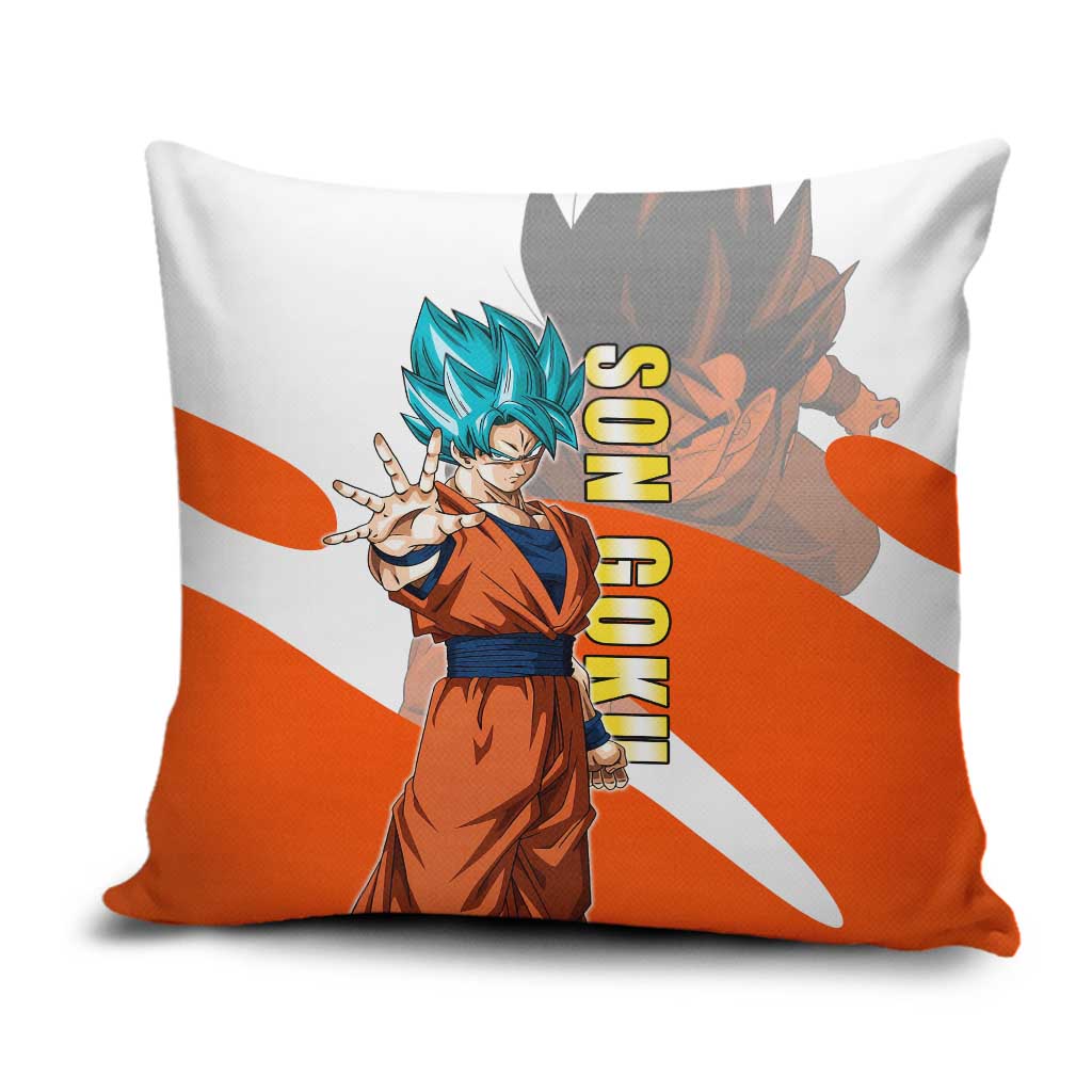 Son Goku Kamehameha Legend Pillow Cover Iconic Anime Battle Style