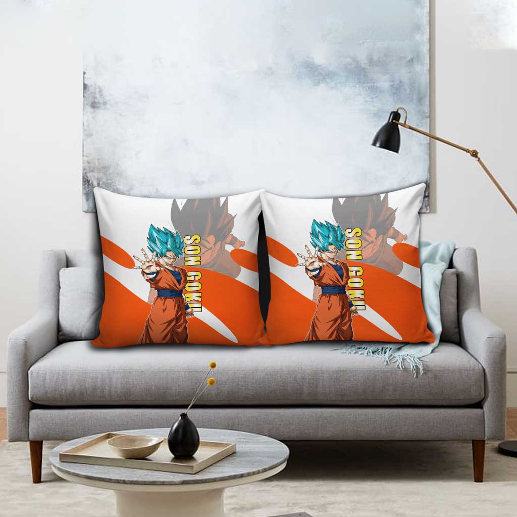 Son Goku Kamehameha Legend Pillow Cover Iconic Anime Battle Style