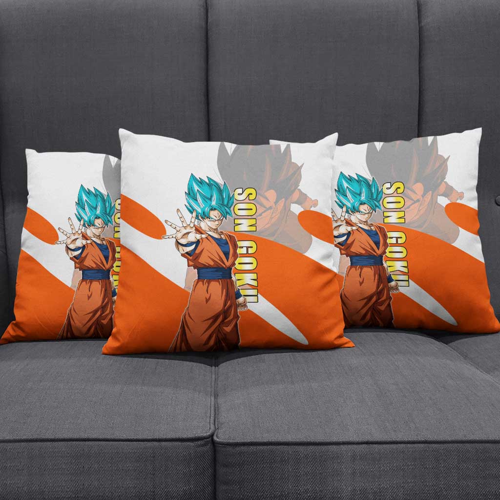 Son Goku Kamehameha Legend Pillow Cover Iconic Anime Battle Style