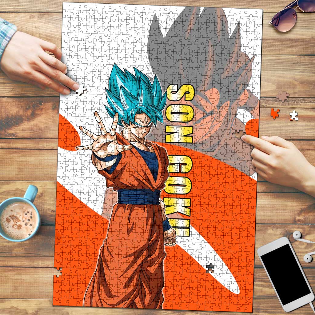 Son Goku Kamehameha Legend Puzzle Iconic Anime Battle Style