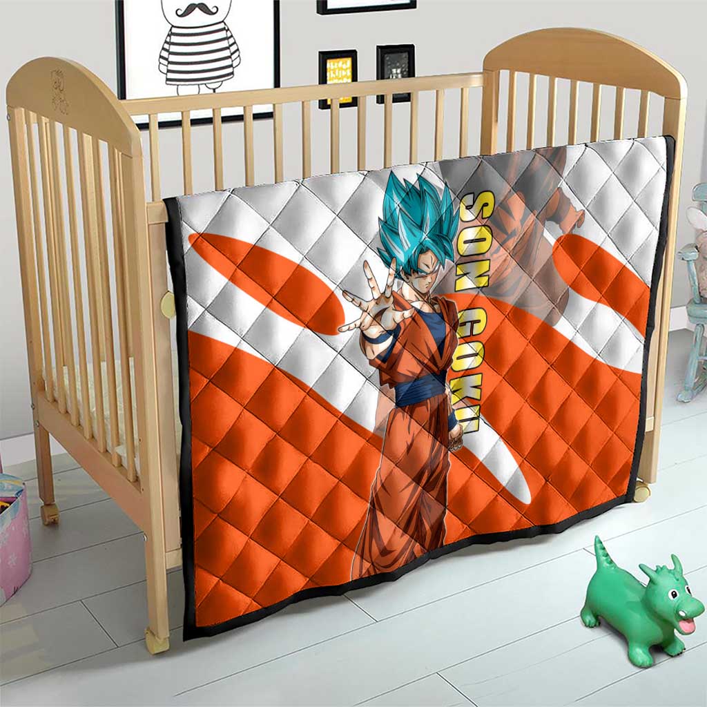 Son Goku Kamehameha Legend Quilt Iconic Anime Battle Style