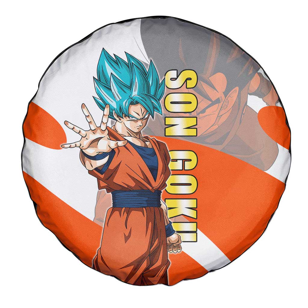 Son Goku Kamehameha Legend Spare Tire Cover Iconic Anime Battle Style