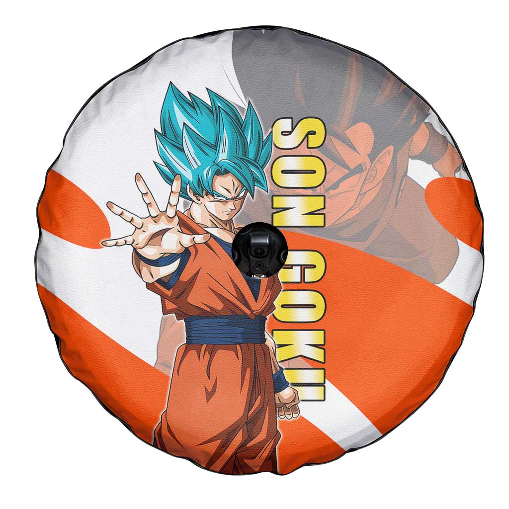 Son Goku Kamehameha Legend Spare Tire Cover Iconic Anime Battle Style