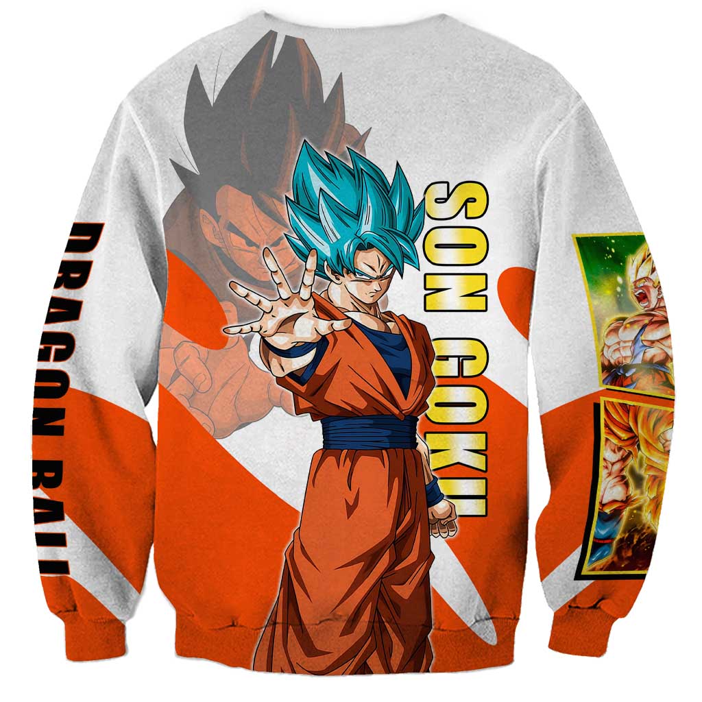 Son Goku Kamehameha Legend Sweatshirt Iconic Anime Battle Style