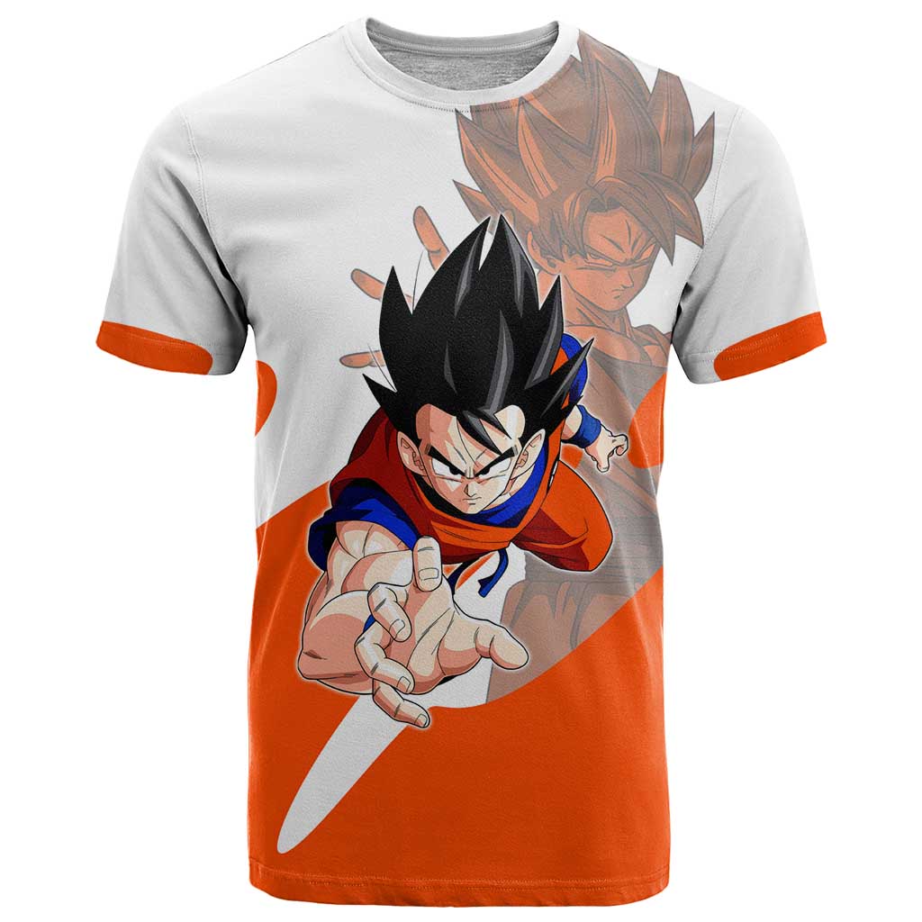 Son Goku Kamehameha Legend T Shirt Iconic Anime Battle Style