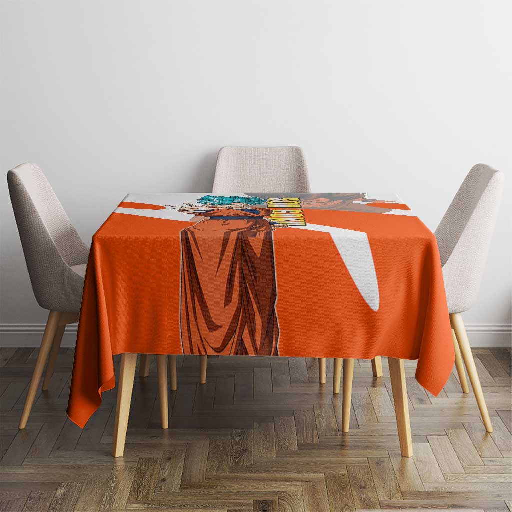Son Goku Kamehameha Legend Tablecloth Iconic Anime Battle Style