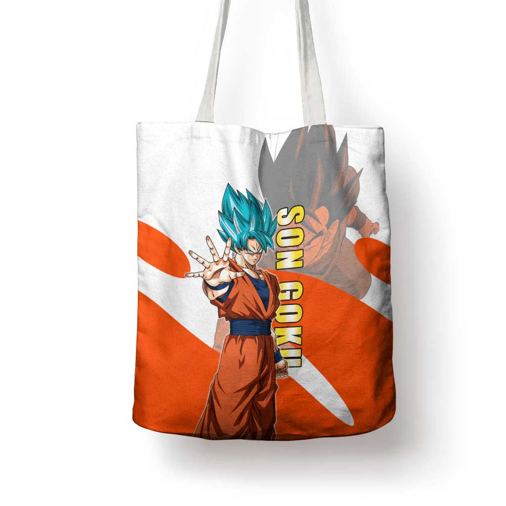 Son Goku Kamehameha Legend Tote Bag Iconic Anime Battle Style