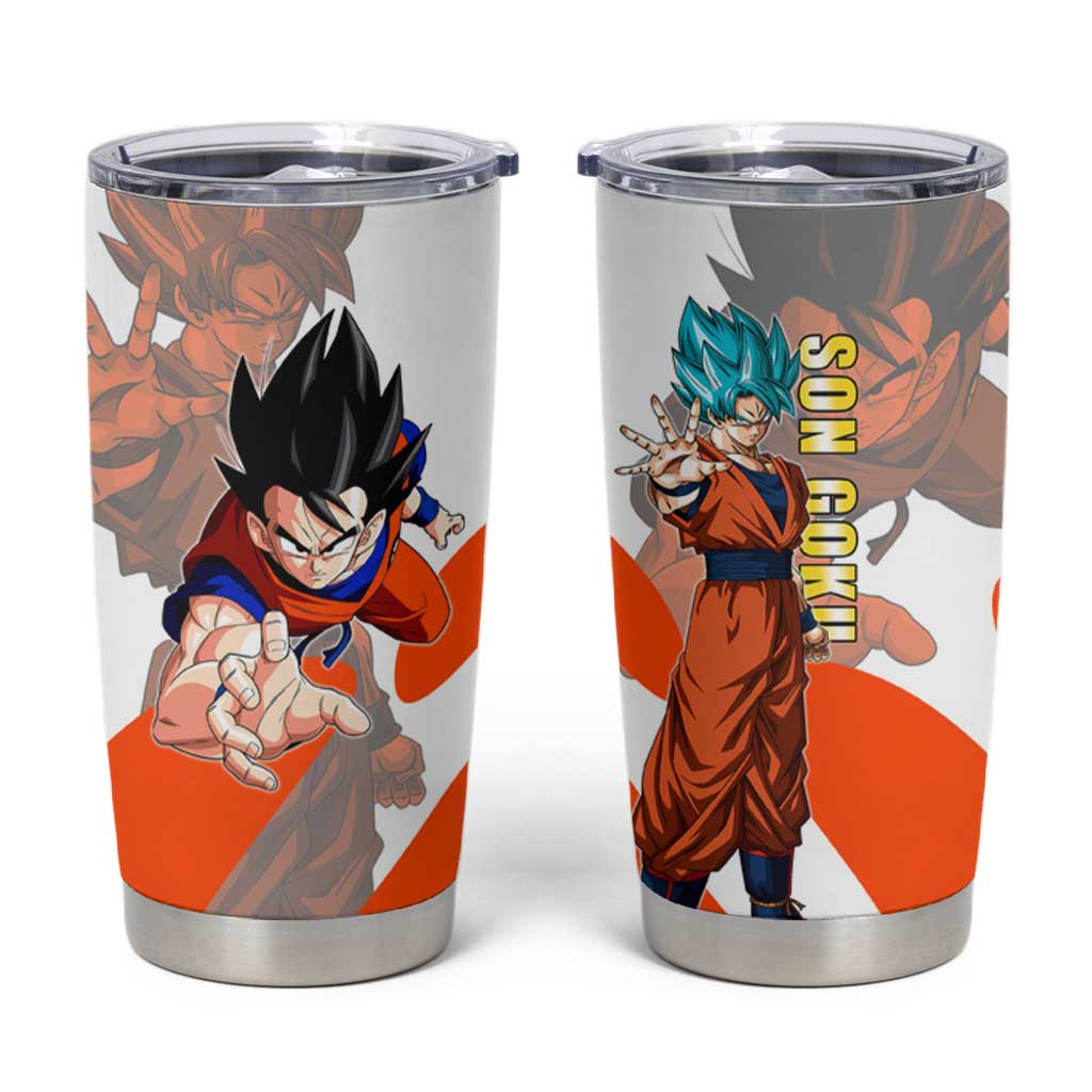 Son Goku Kamehameha Legend Tumbler Cup Iconic Anime Battle Style