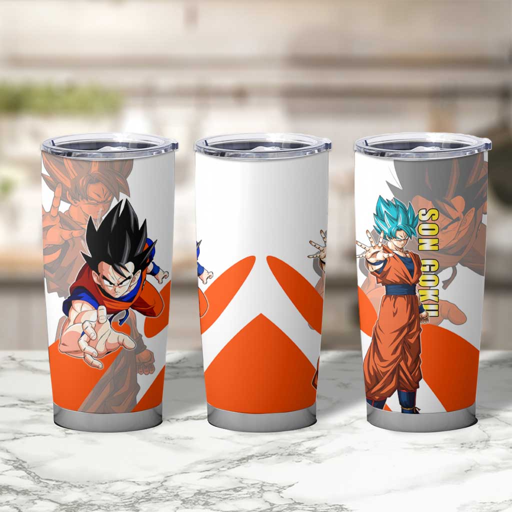 Son Goku Kamehameha Legend Tumbler Cup Iconic Anime Battle Style