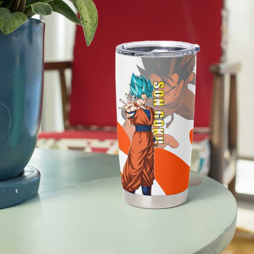Son Goku Kamehameha Legend Tumbler Cup Iconic Anime Battle Style