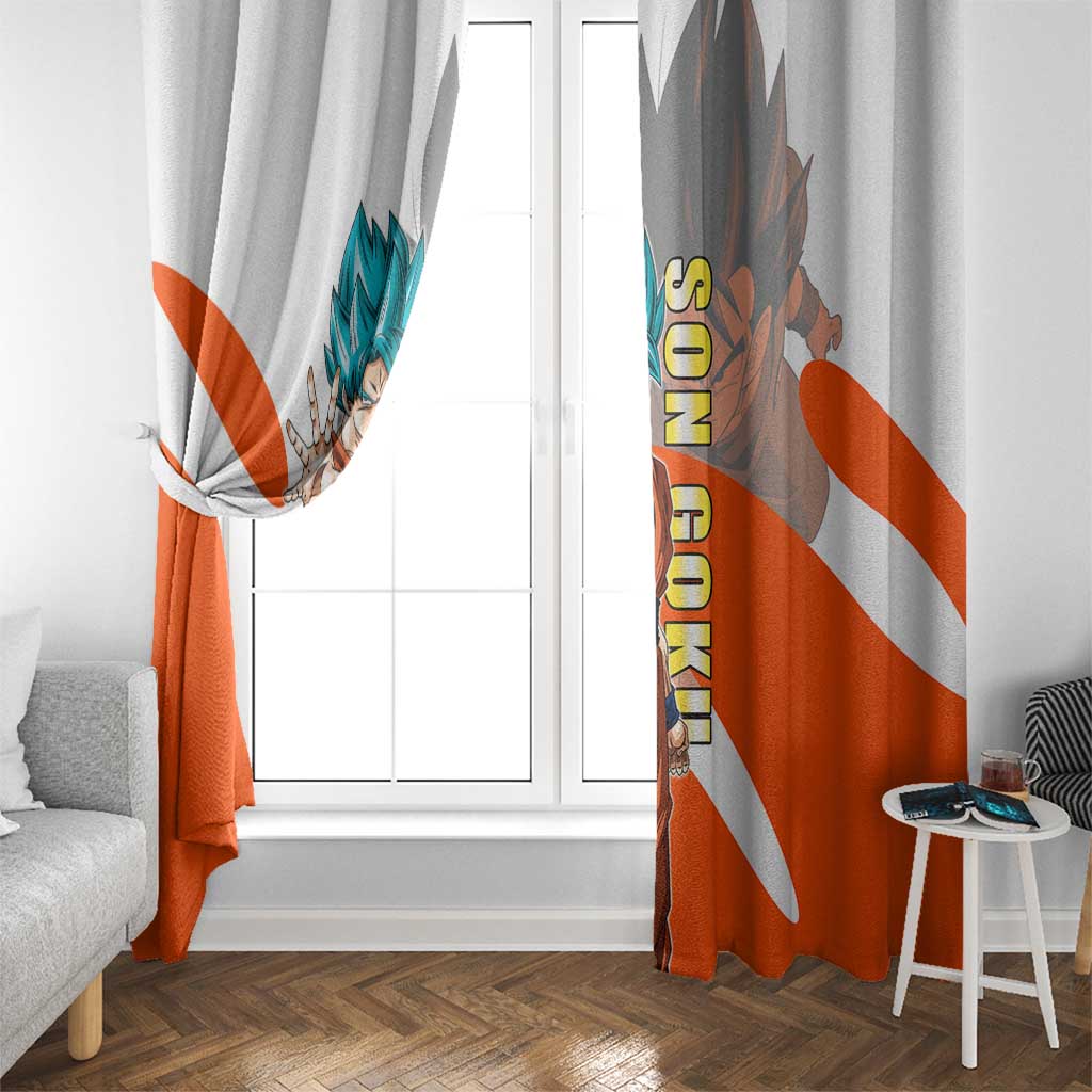 Son Goku Kamehameha Legend Window Curtain Iconic Anime Battle Style