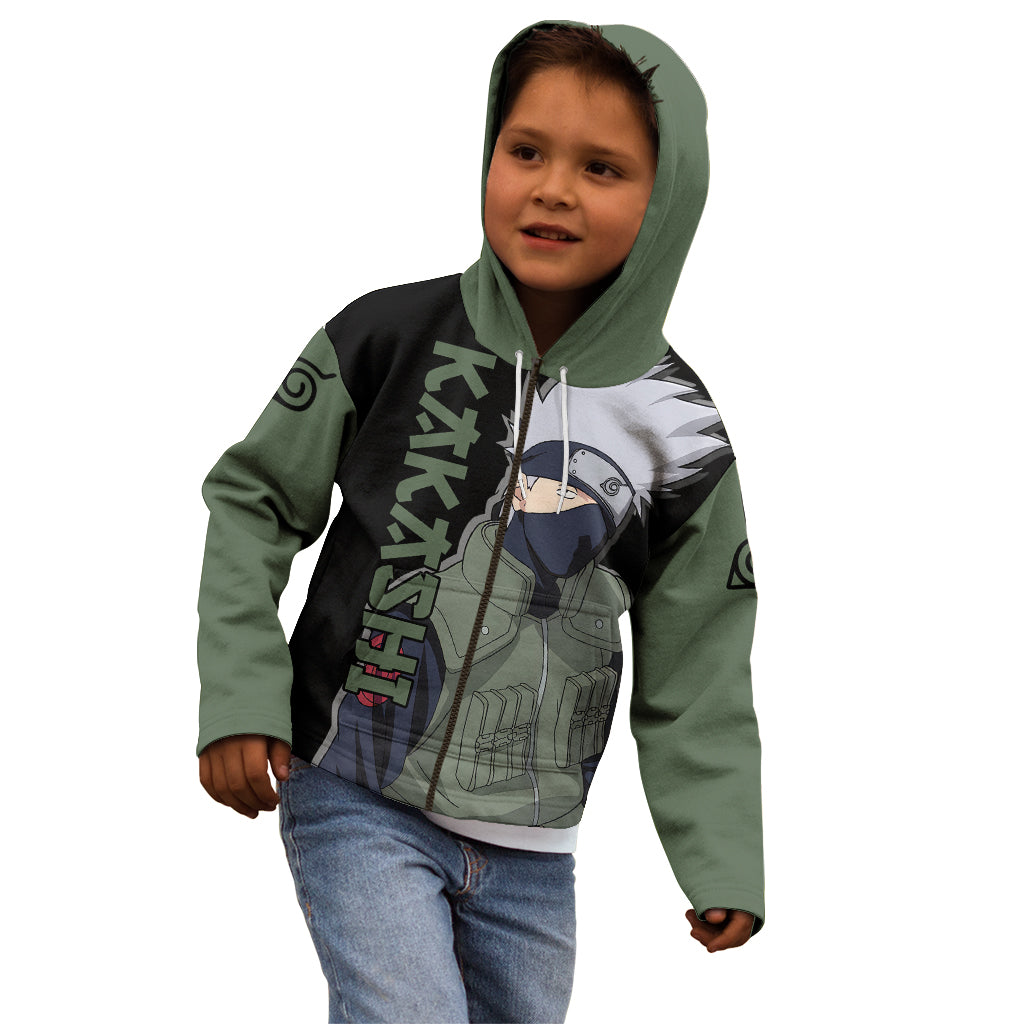 Hatake Kakashi - Sharingan Eyes Kid Hoodie