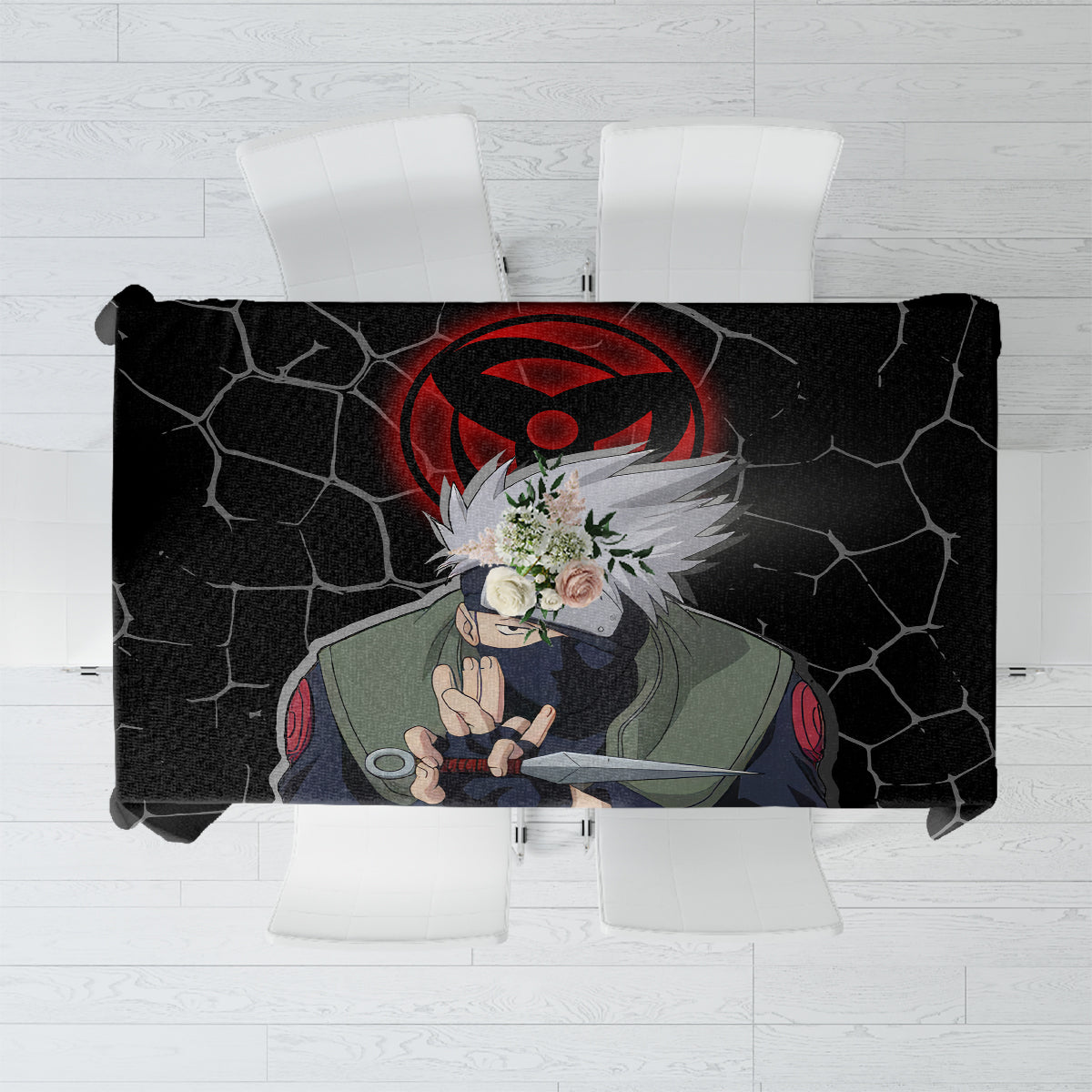 Hatake Kakashi - Sharingan Eyes Tablecloth