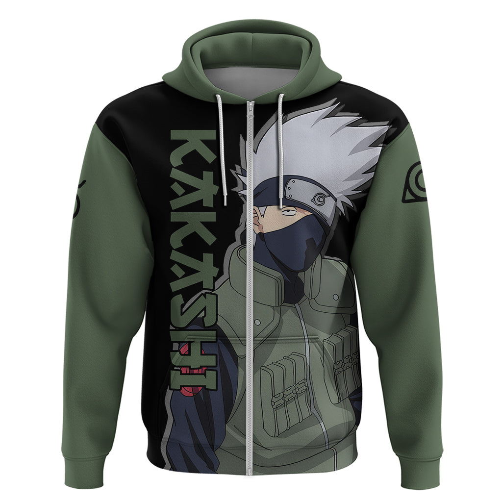 Hatake Kakashi - Sharingan Eyes Zip Hoodie
