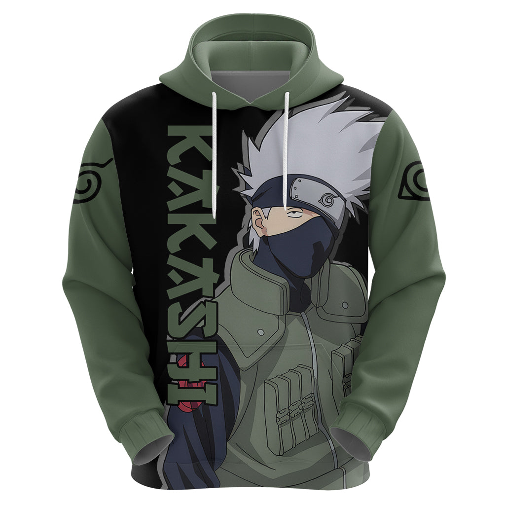 Hatake Kakashi - Sharingan Eyes Zip Hoodie