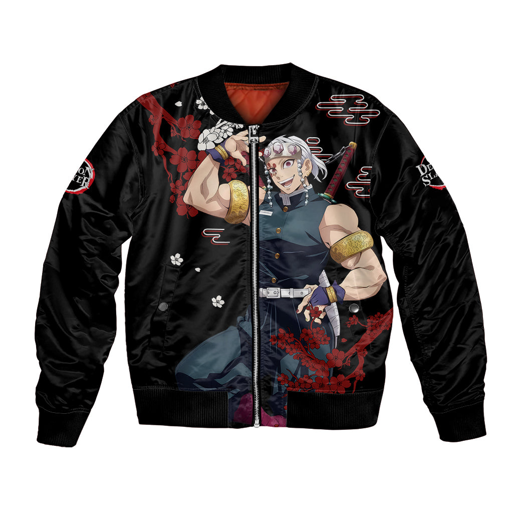 Tengen Uzui Anime Japan Style Bomber Jacket