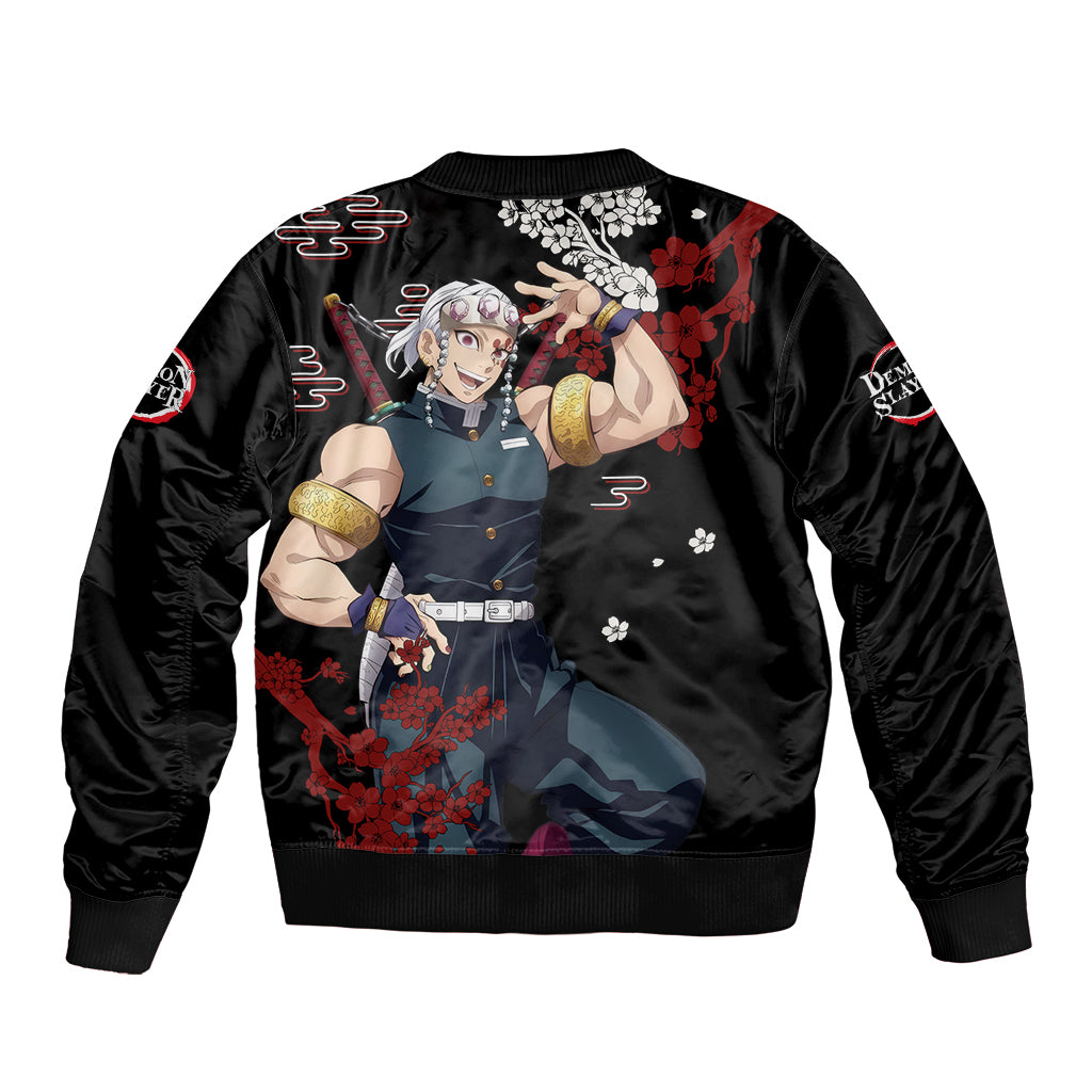 Tengen Uzui Anime Japan Style Bomber Jacket