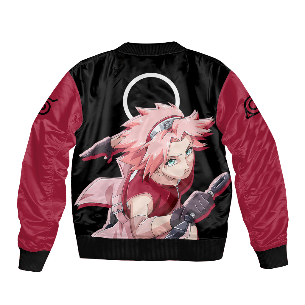Sakura Haruno - Naruto Anime Bomber Jacket