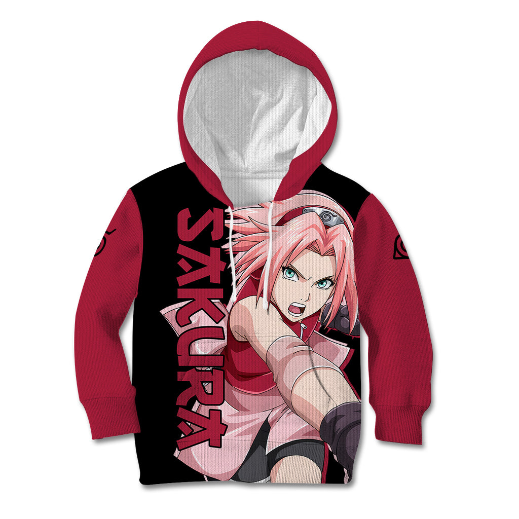Sakura Haruno - Naruto Anime Kid Hoodie