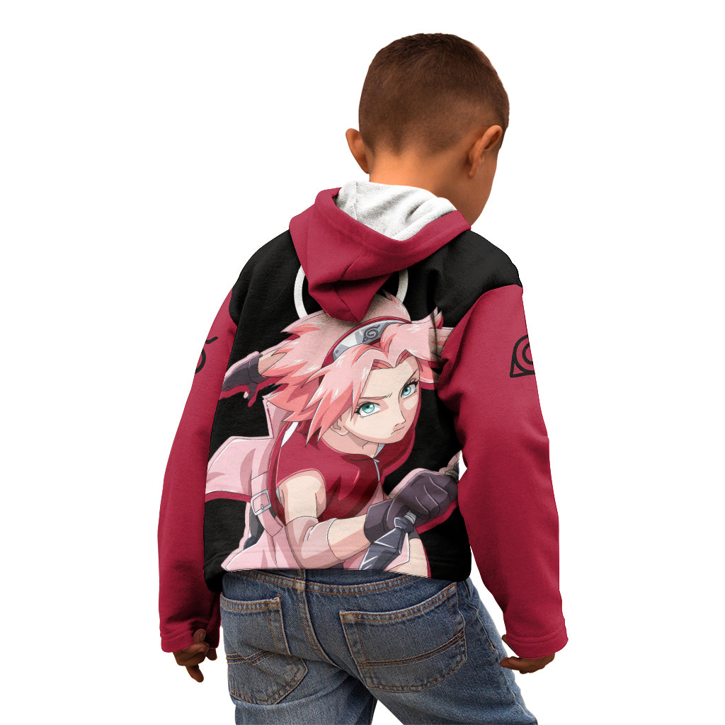 Sakura Haruno - Naruto Anime Kid Hoodie