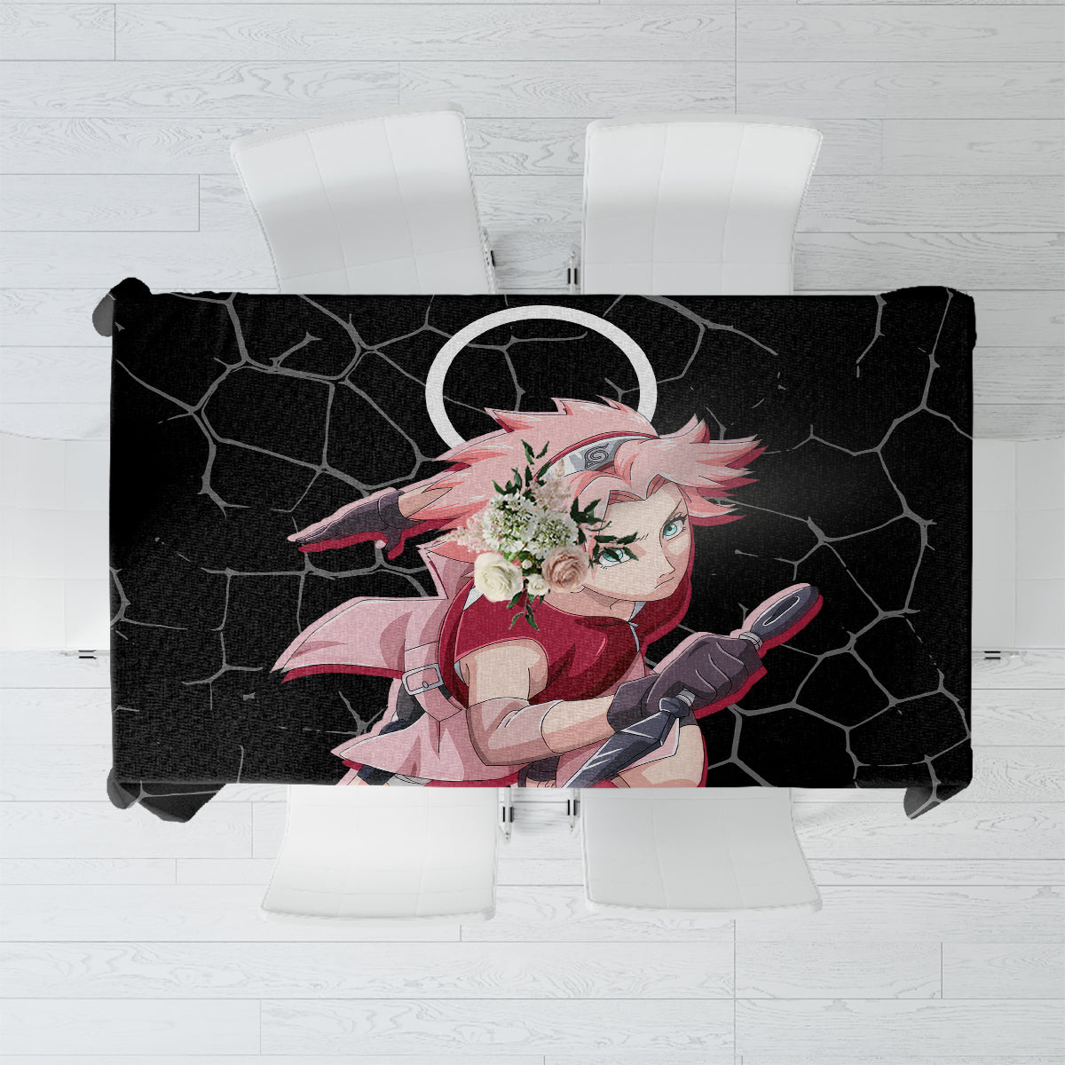 Sakura Haruno - Naruto Anime Tablecloth