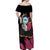 King Kai - Dragon Ball Off Shoulder Maxi Dress