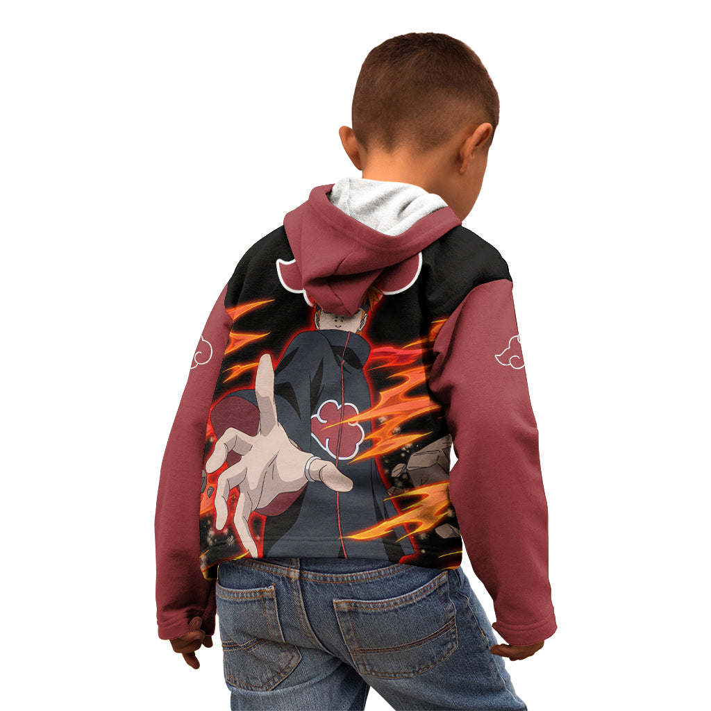 Pain Akatsuki - Naruto Anime Kid Hoodie