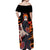 Pain Akatsuki - Naruto Anime Off Shoulder Maxi Dress