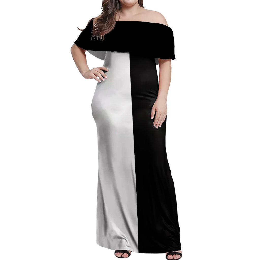 L Lawliet Off Shoulder Maxi Dress