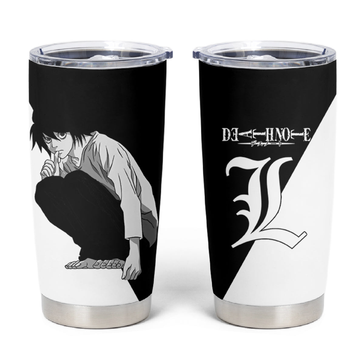 L Lawliet Tumbler Cup Death Note