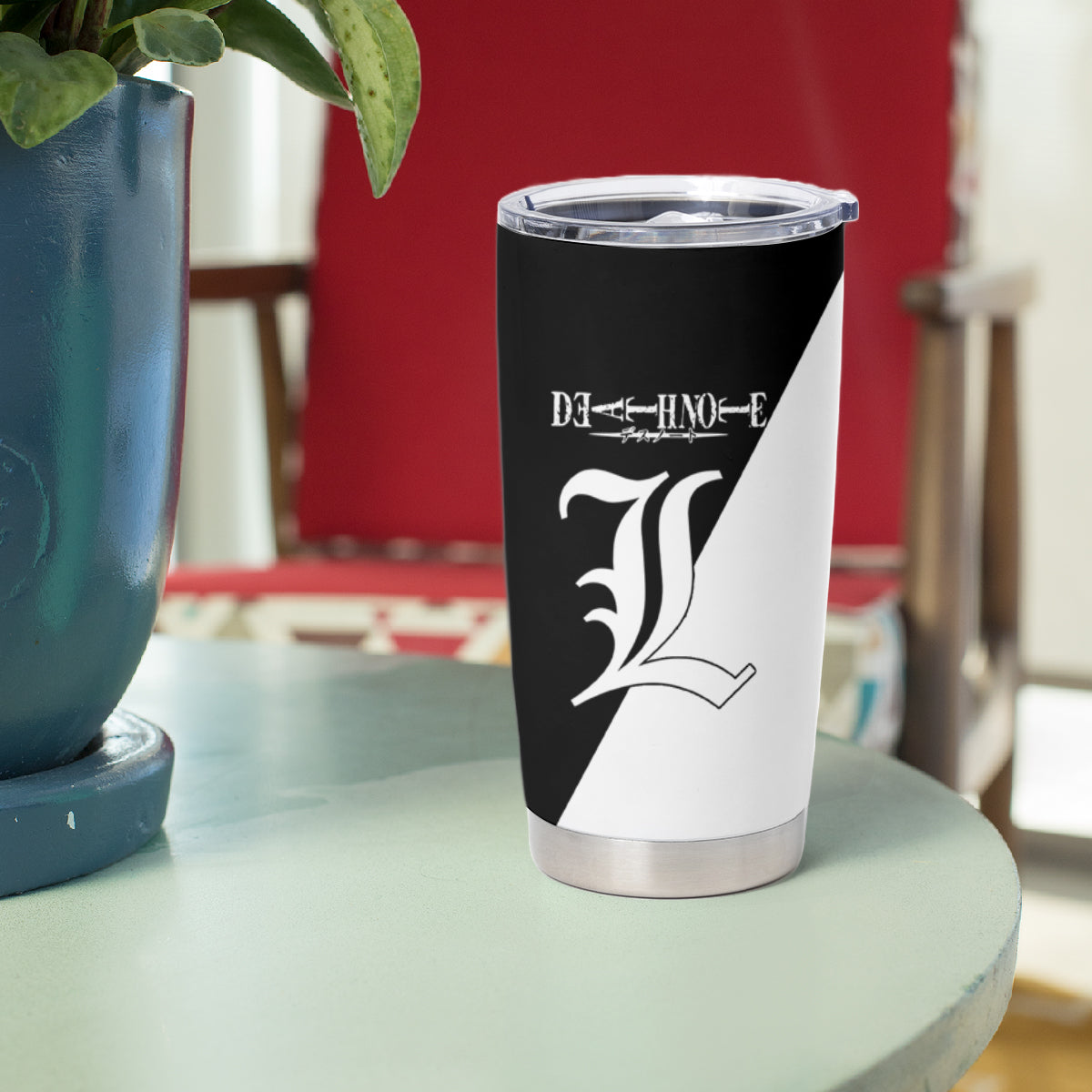L Lawliet Tumbler Cup Death Note