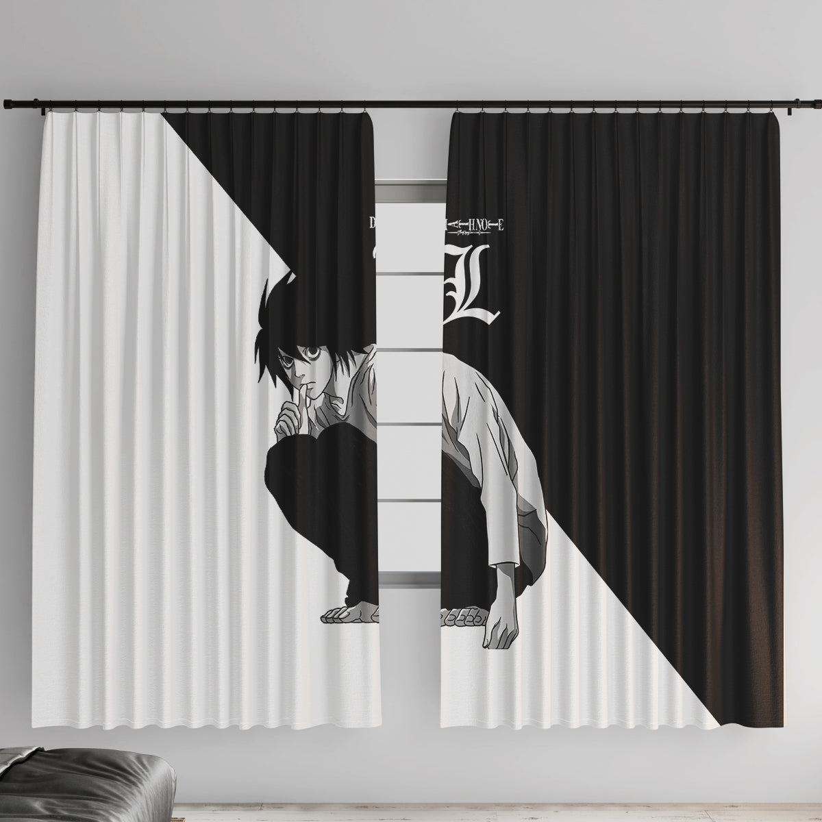 L Lawliet Window Curtain